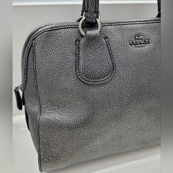 Coach Nolita Gunmetal Dark Grey Bag - Picture 6 of 16